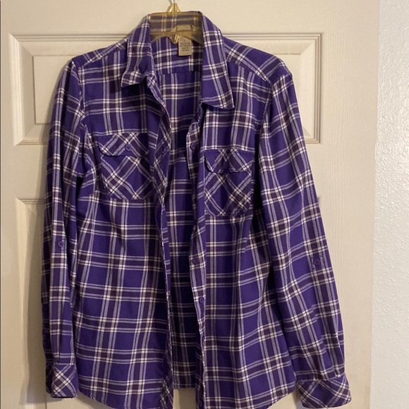Women’s Duluth Trading flannel shirt - Picture 1 of 7